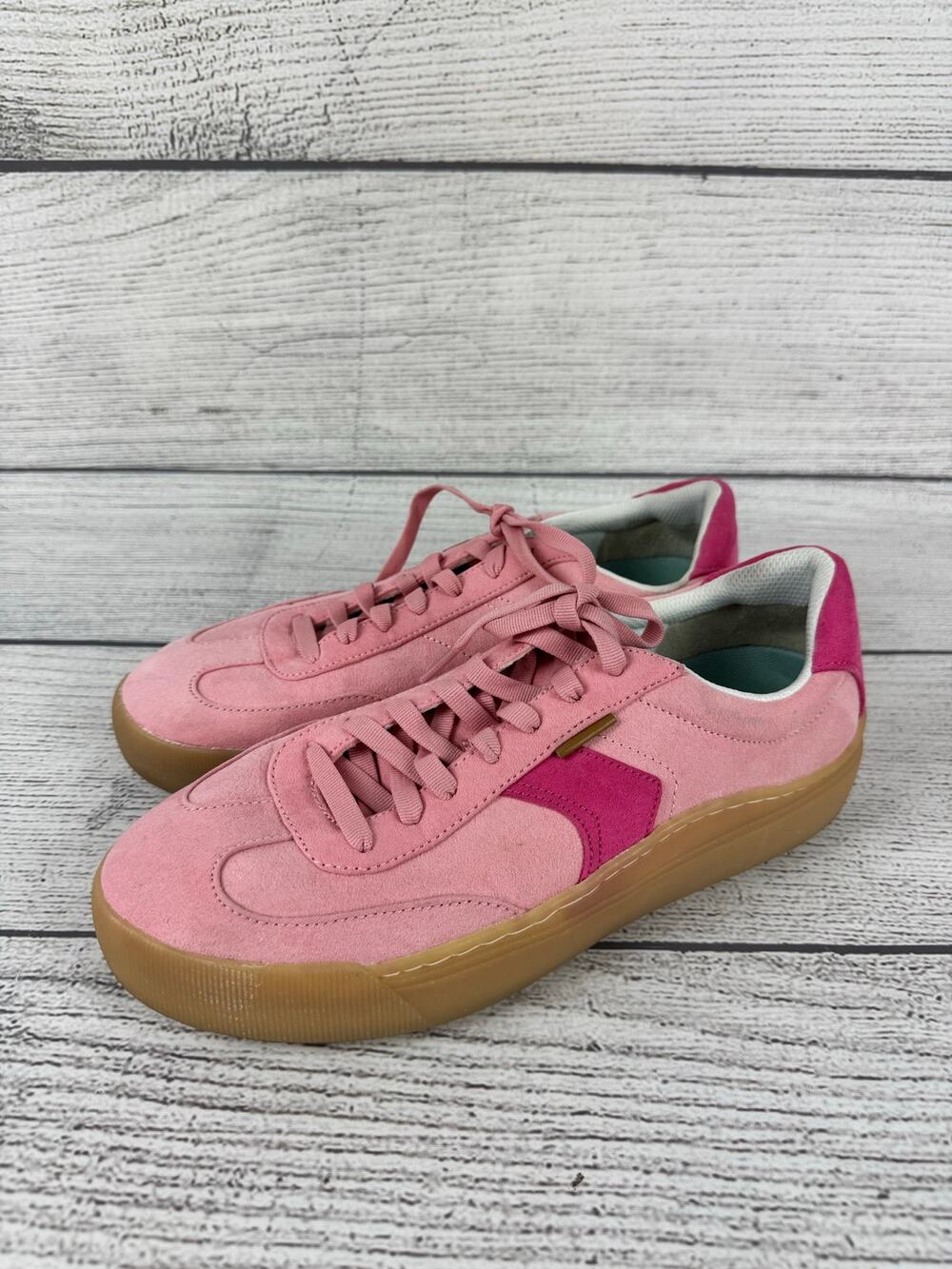 Dr. Scholl's Women's Pink Time Off Win Platform Sneaker Size 11 Wide